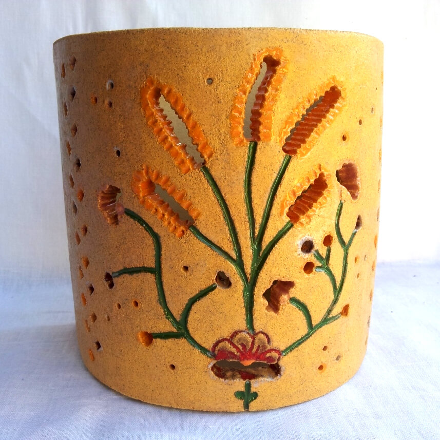 kinkiet folkowy jasny ludowy lampa