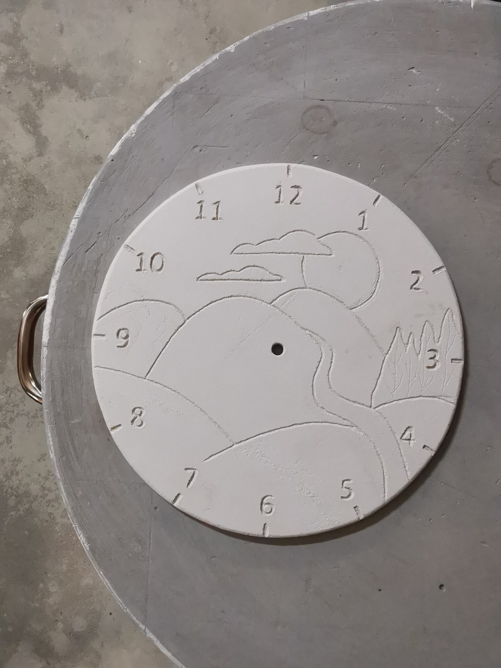 biskwit eweolo pracownia zegar na zamówienie