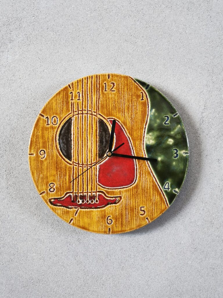 zegar ścienny gitara dla gitarzysty